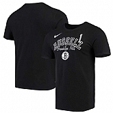 Brooklyn Nets D'Angelo Russell Nike Player Performance T-Shirt Black,baseball caps,new era cap wholesale,wholesale hats
